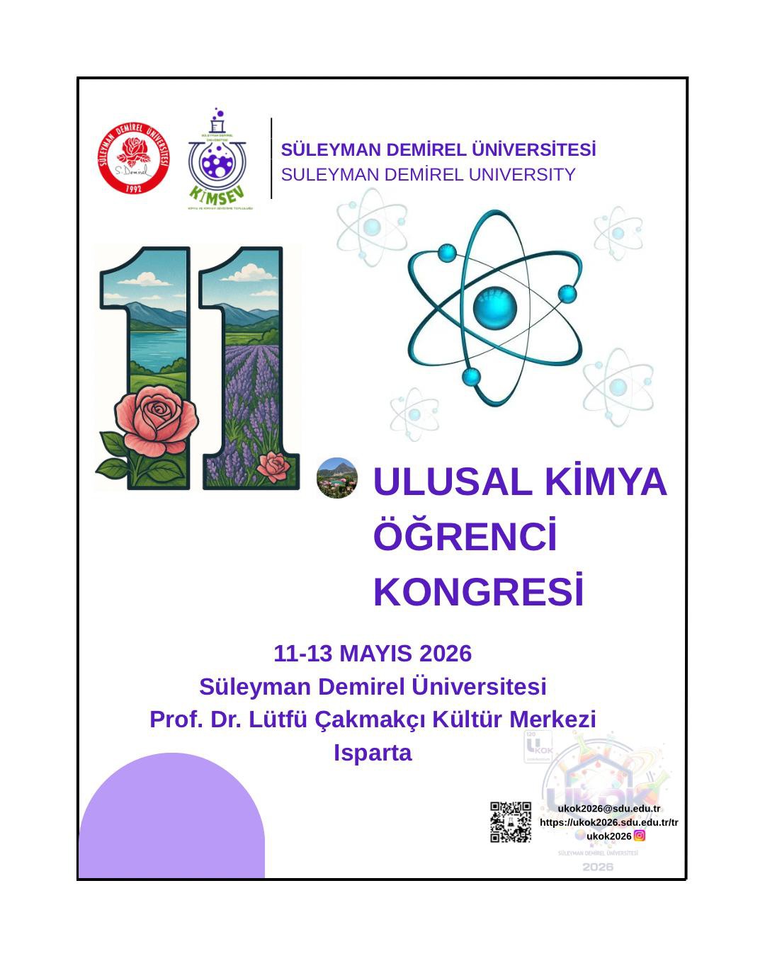 11. Ulusal Kimya Öğrenci Kongresi (UKOK 2026)