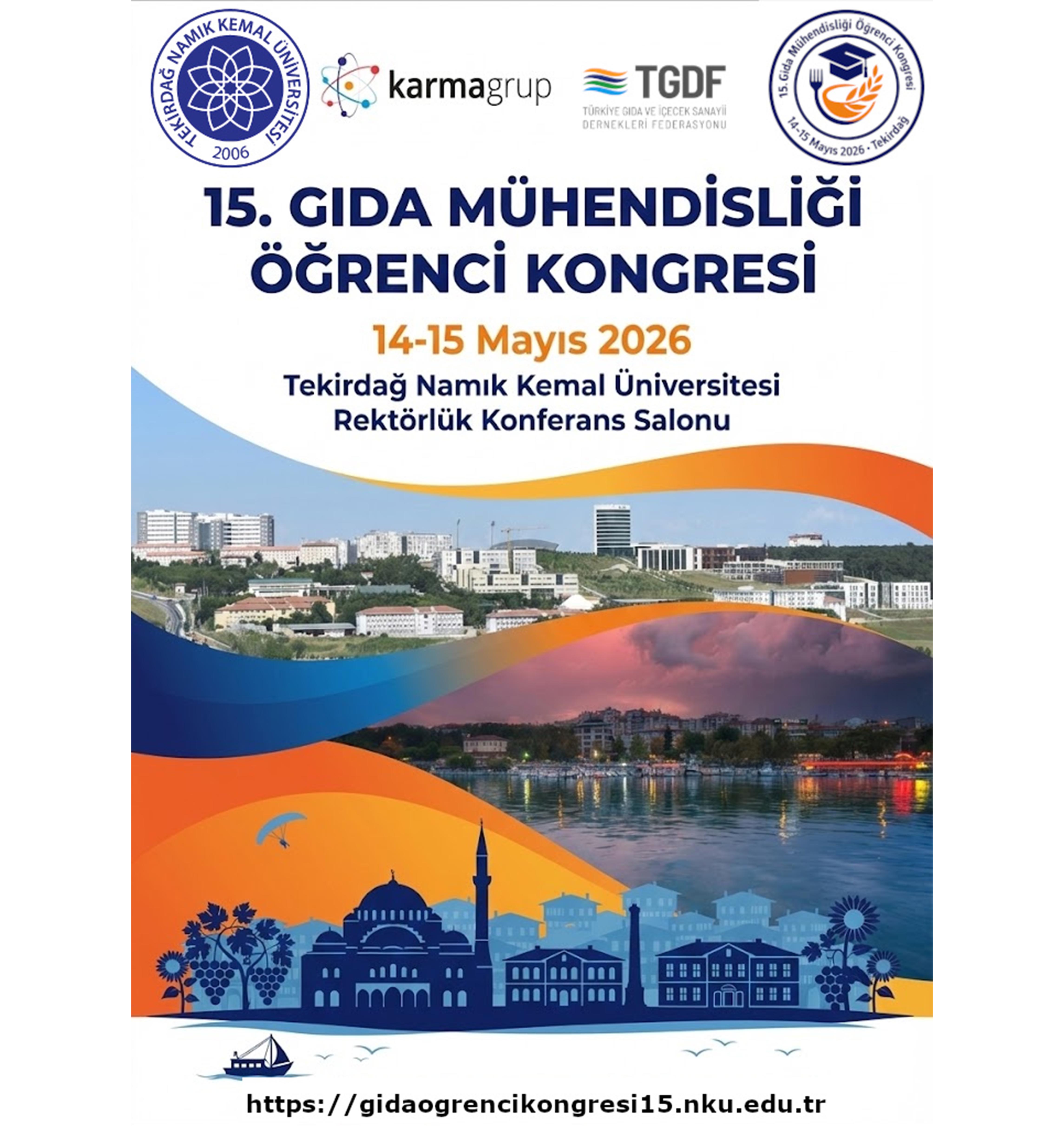 15. Gıda Mühendisliği Öğrenci Kongresi