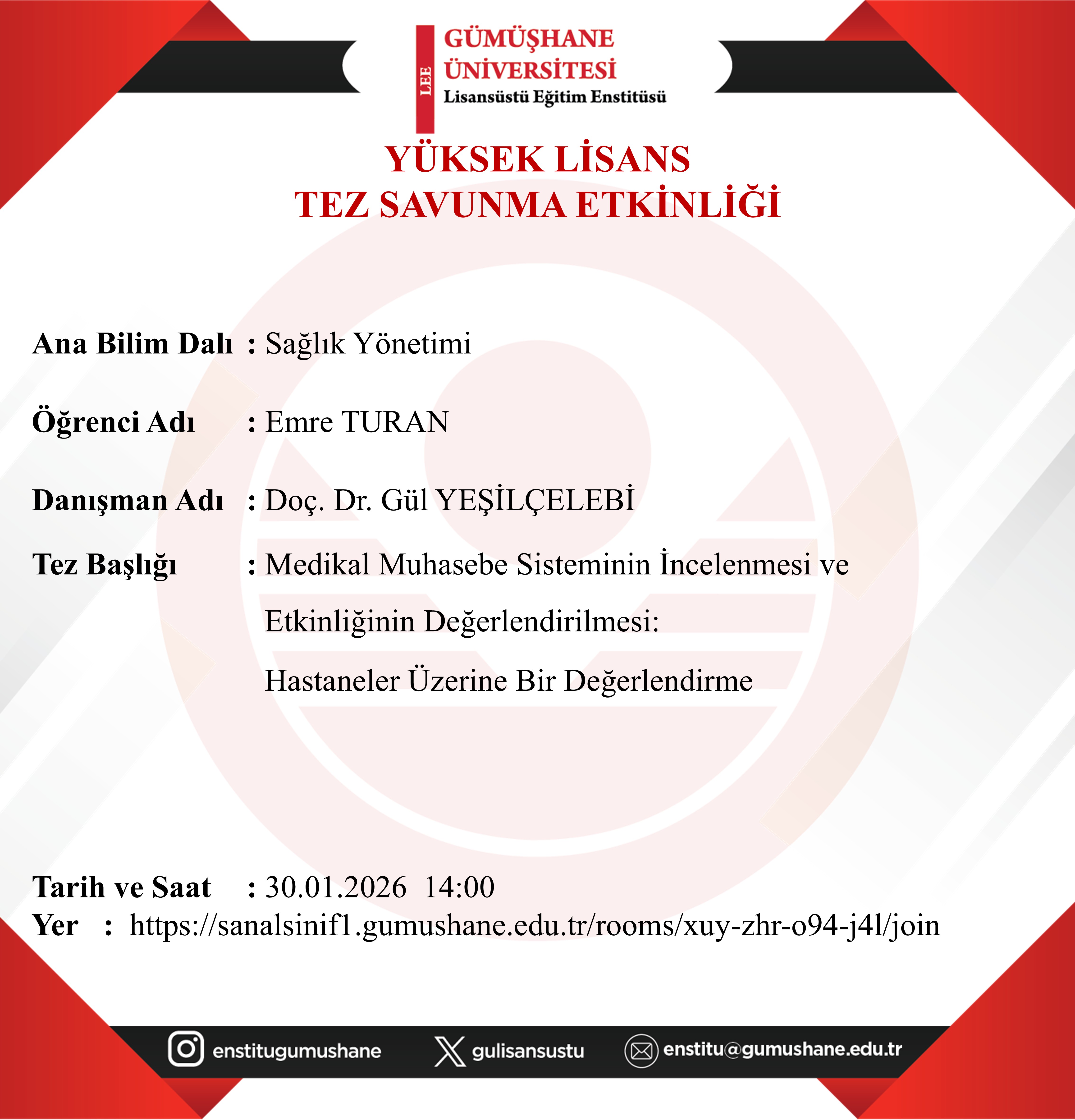 Tez Savunması