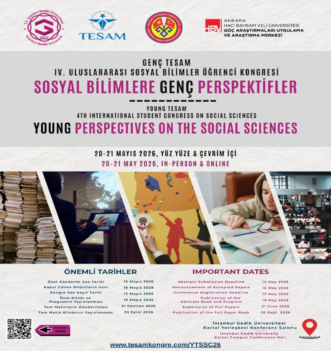 Genç TESAM IV. Uluslararası Sosyal Bilimler Öğrenci Kongresi