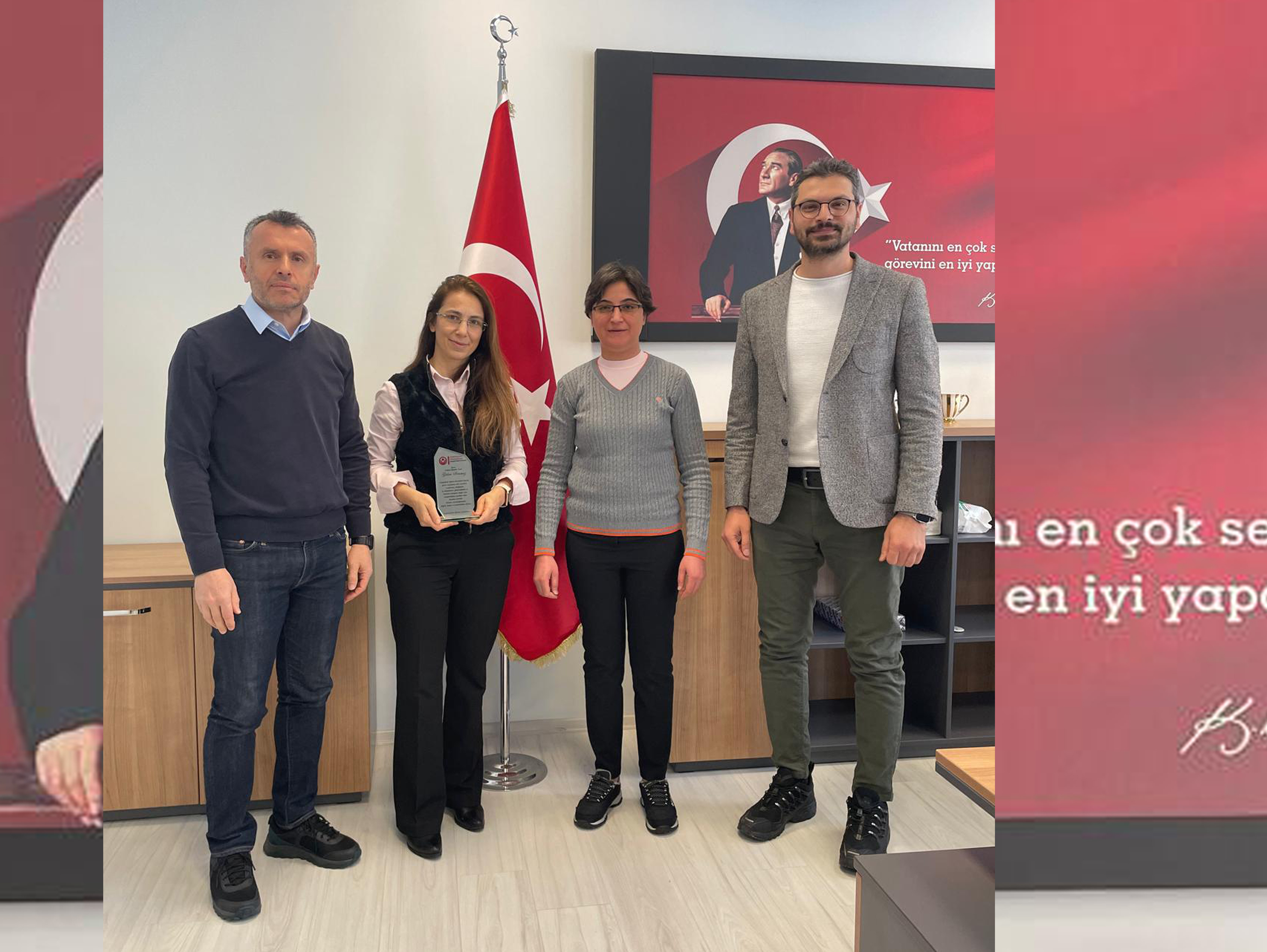 Enstitümüzde Görev Devir Teslim Töreni Gerçekleştirildi