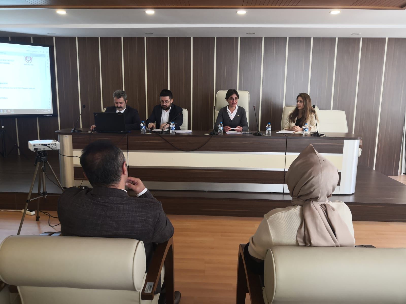 Enstitü Kurulu Toplantısı  Rektörümüz  Prof. Dr. Oktay YILDIZ'ın katılımıyla gerçekleştirildi.