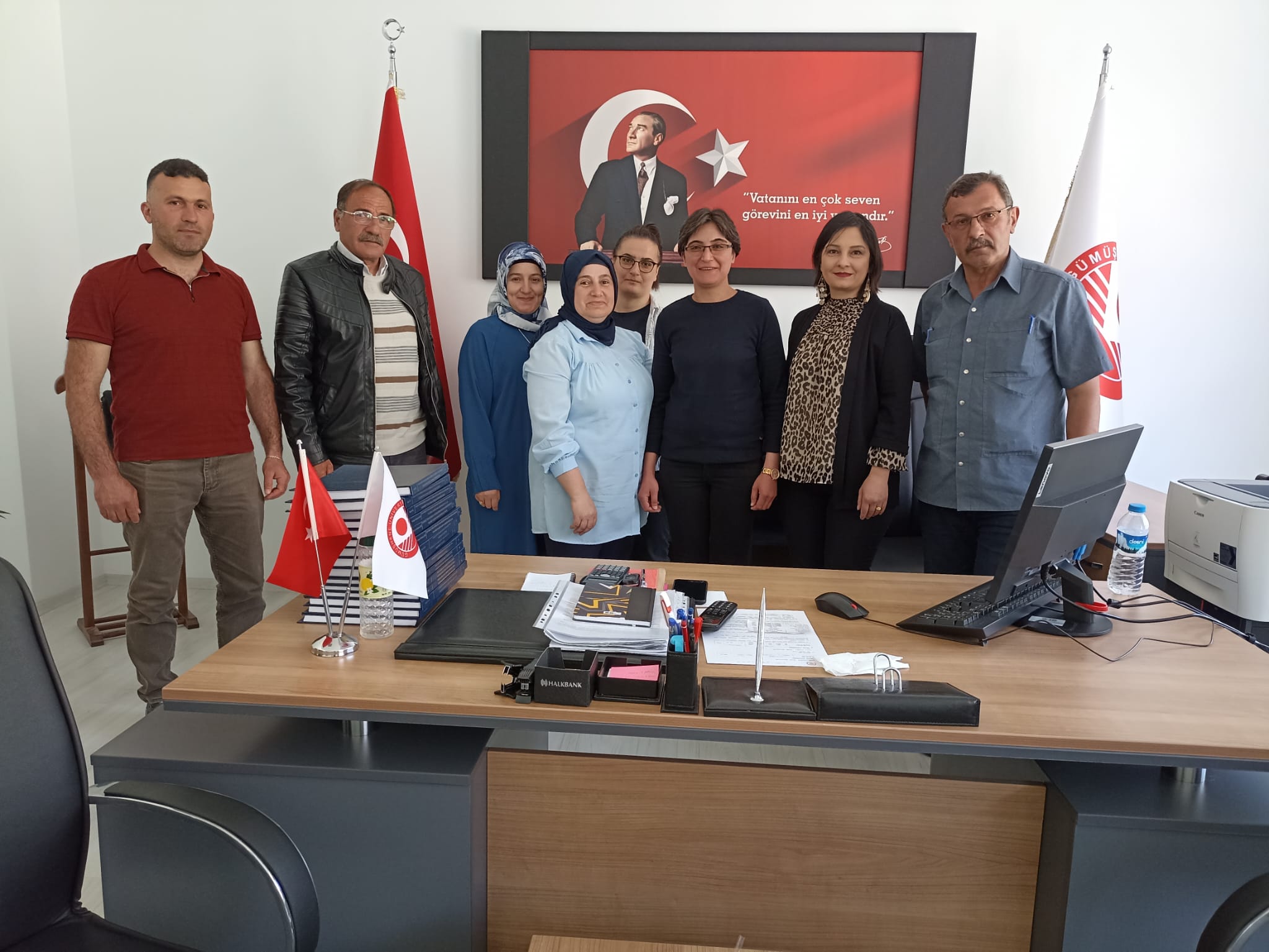 Gümüşhane Meslek Yüksekokulu Tarafından Enstitü Müdürümüze Hayırlı Olsun Ziyareti